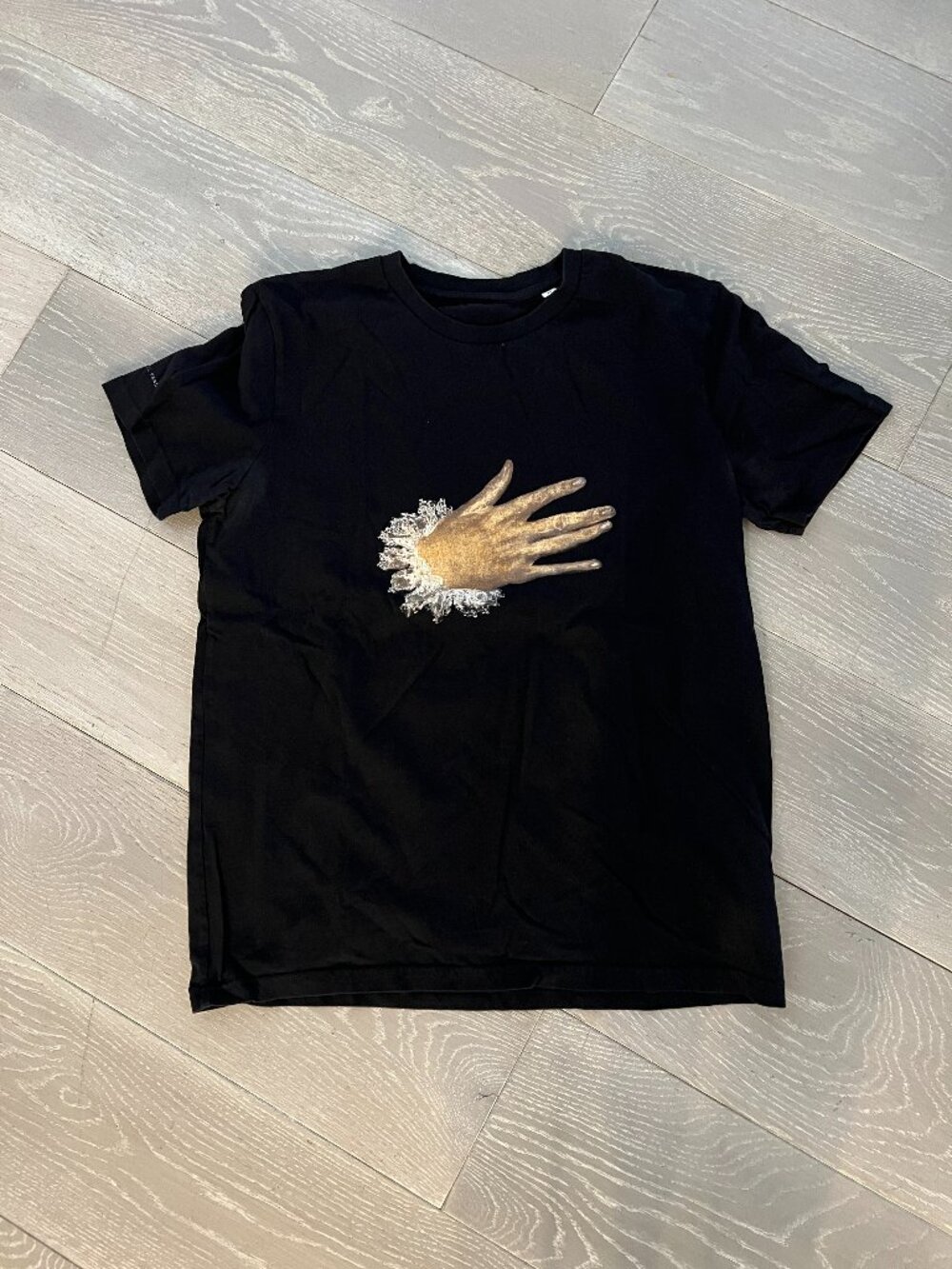 Museo del Prado Black Hand Graphic Organic Cotton T-Shirt - Medium
